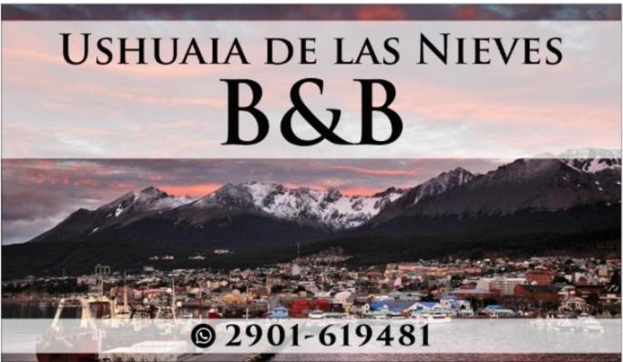 Ushuaia De Las Nieves B&B מראה חיצוני תמונה